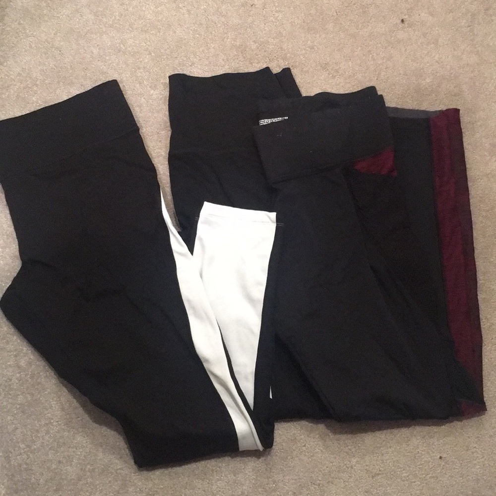 3 pairs of Victoria Secret PINK leggings